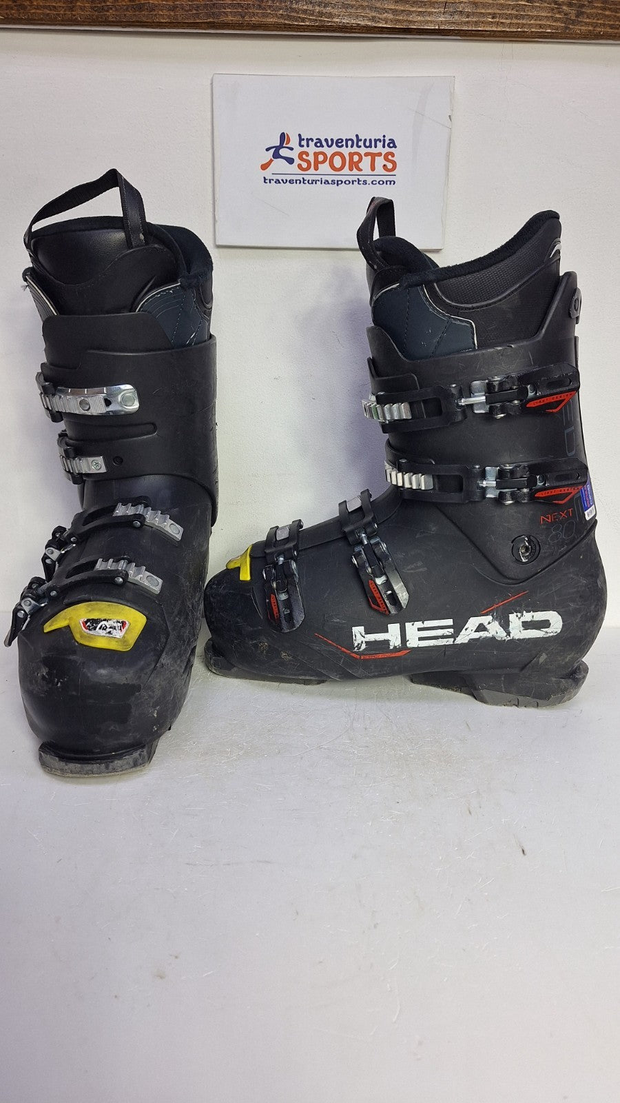 Scarponi da sci HEAD Next Edge B.Y.S. 80 (EU 45; UK 10 1/2; Mondo 290) Divertimento invernale