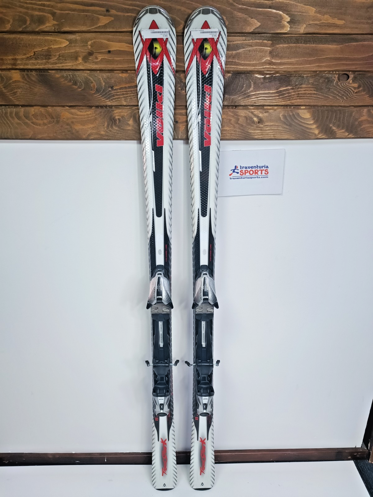 Völkl Tigershark 8FT 168 cm Sci + Marker 11 attacchi Sport invernali Divertimento sulla neve