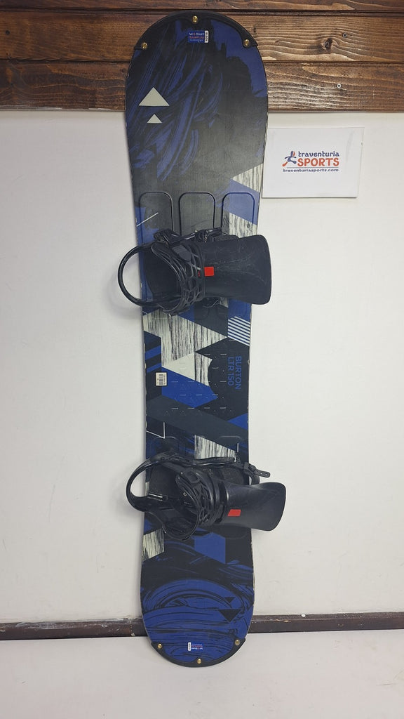 Burton LTR 150 cm Snowboard + Burton M  Bindings Winter Snow Adventure Fun