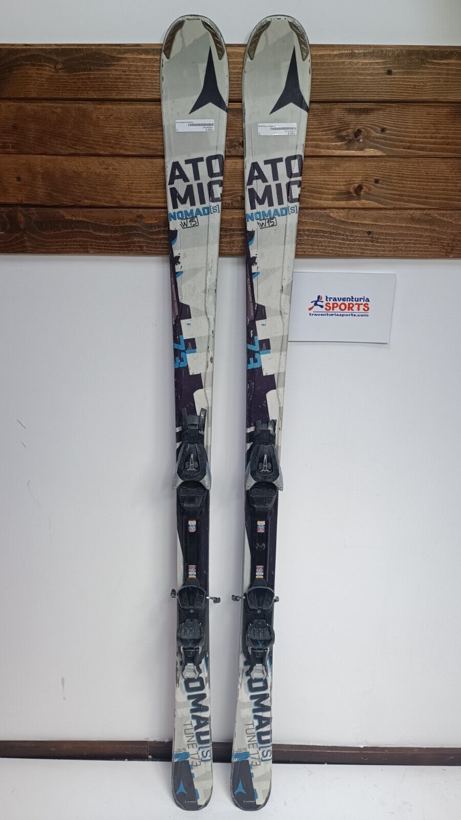 Ski Atomic Nomad S Tune 173cm + fixations Atomic 10 Sport d’hiver