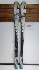 Ski ATOMIC NOMAD S TUNE , all mountain rocker, handmade, WHITE/red + Atomic  XTO 10 ( TOP Zustand )