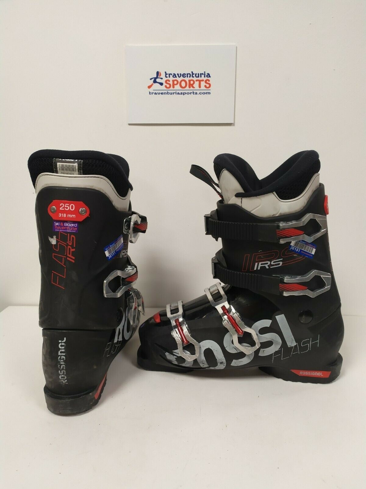 Chaussures de ski Rossignol Flash IRS RTL (UE 39 ; Royaume-Uni 5 3/4 ; Mondo 250) Sport Hiver
