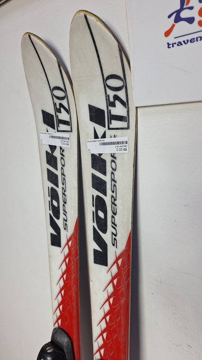 Volkl T50 Supersport JR 128cm Ski + Tyrolia 7 Bindings Winter Sport Fun