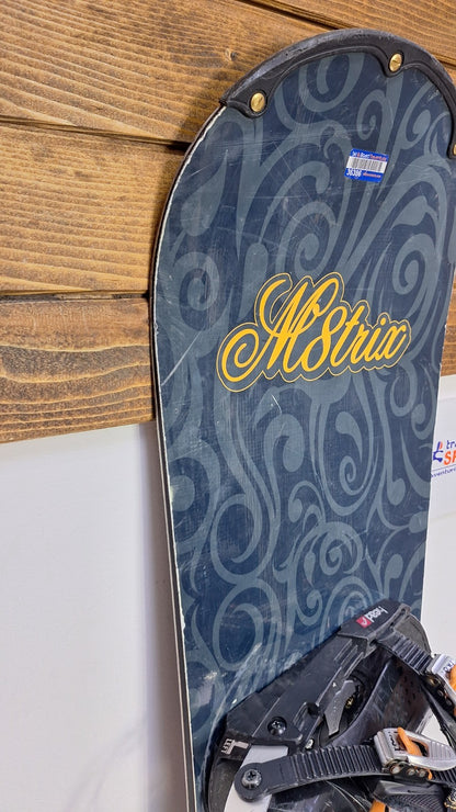 Matrix Escape W 159 cm Snowboard + Head Size L Bindings Adventure Sport