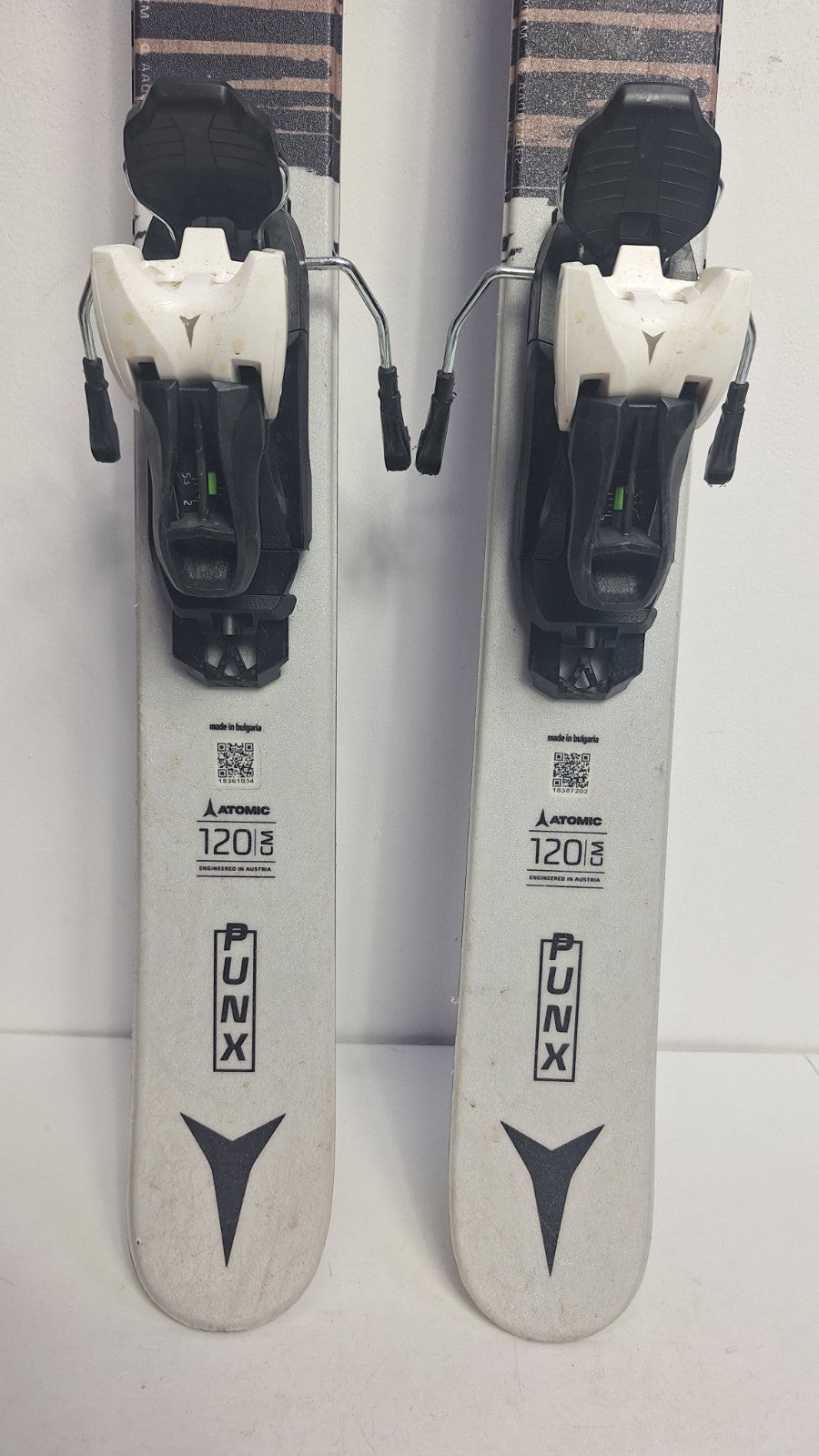 Sci Atomic Punx Twin-Tip 120 cm + Attacchi Atomic 5.5 Sport Invernali Neve