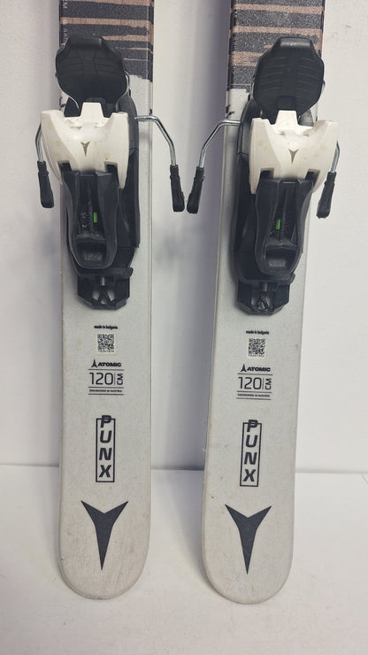 Sci Atomic Punx Twin-Tip 120 cm + Attacchi Atomic 5.5 Sport Invernali Neve