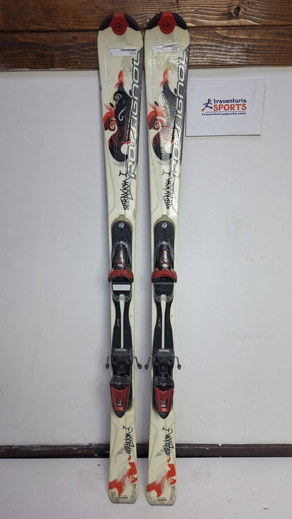 Rossignol Attraxion 146cm Ski + Rossignol 9 Bindings Winter Sport Snow