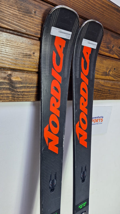 Nordica Spirfire RB72 162 cm Ski + Marker 12 Bindings Winter Adventure Winter