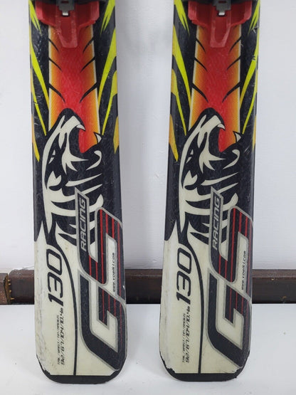 Völkl Racetiger GS R JR 130 cm Ski + Marker 7 Bindings Winter Sport Snow Fun