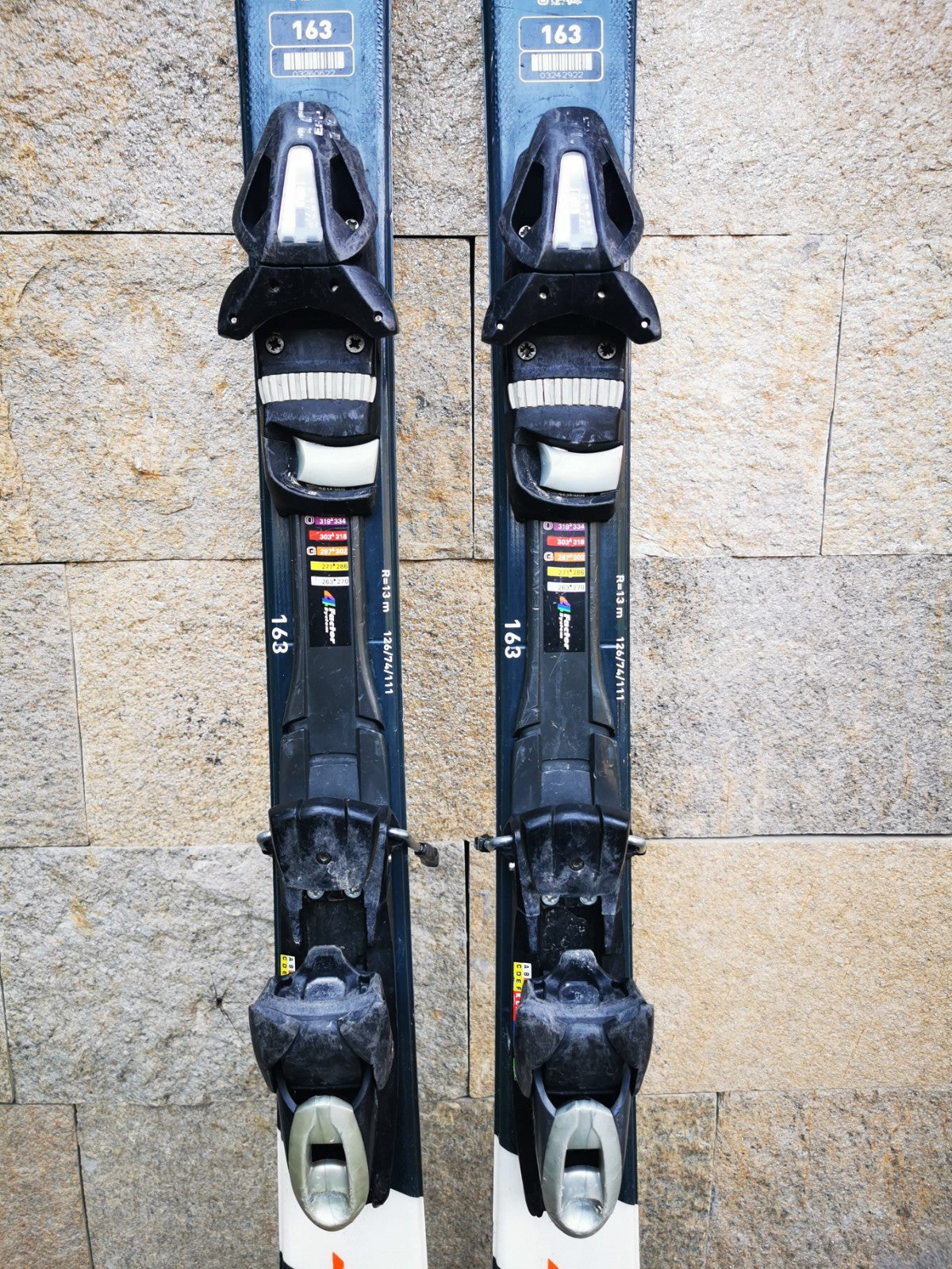 Rossignol REACT RT 163cm  Ski + Elan 10 Bindings Winter Sport Fun
