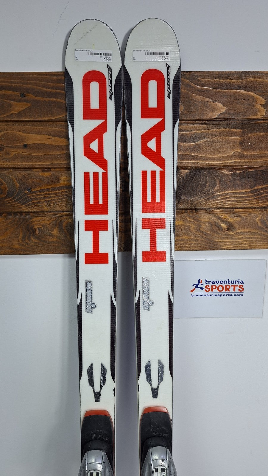 HEAD  World Cup Speed 180cm Ski + Tyrolia SP13 Bindings Winter Sport