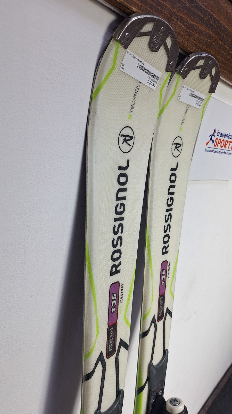 Rossignol Pursuit RTL 135 cm Ski + Rossignol Axium 11 Bindings Winter Sport Snow