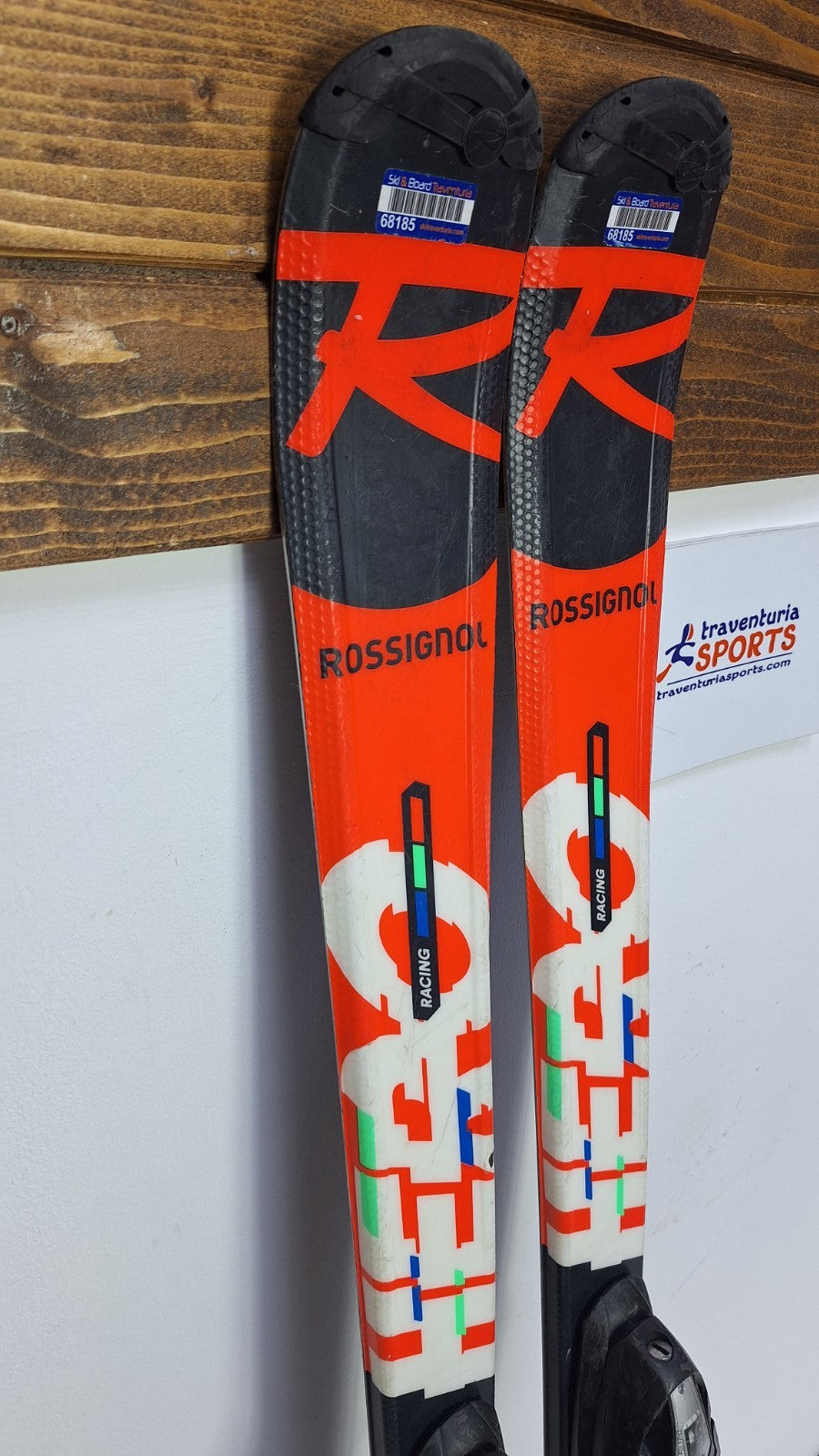 Ski Rossignol Hero J 150 cm + fixations Elan ESP 7.5 Plaisir hivernal Sports de neige