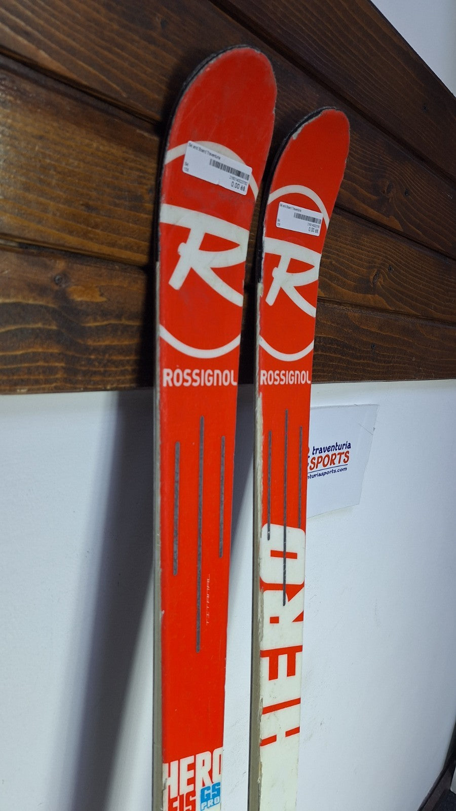 Rossignol Hero GS Pro FIS 158 cm Ski + Rossignol 7 Bindings Winter Fun Snow