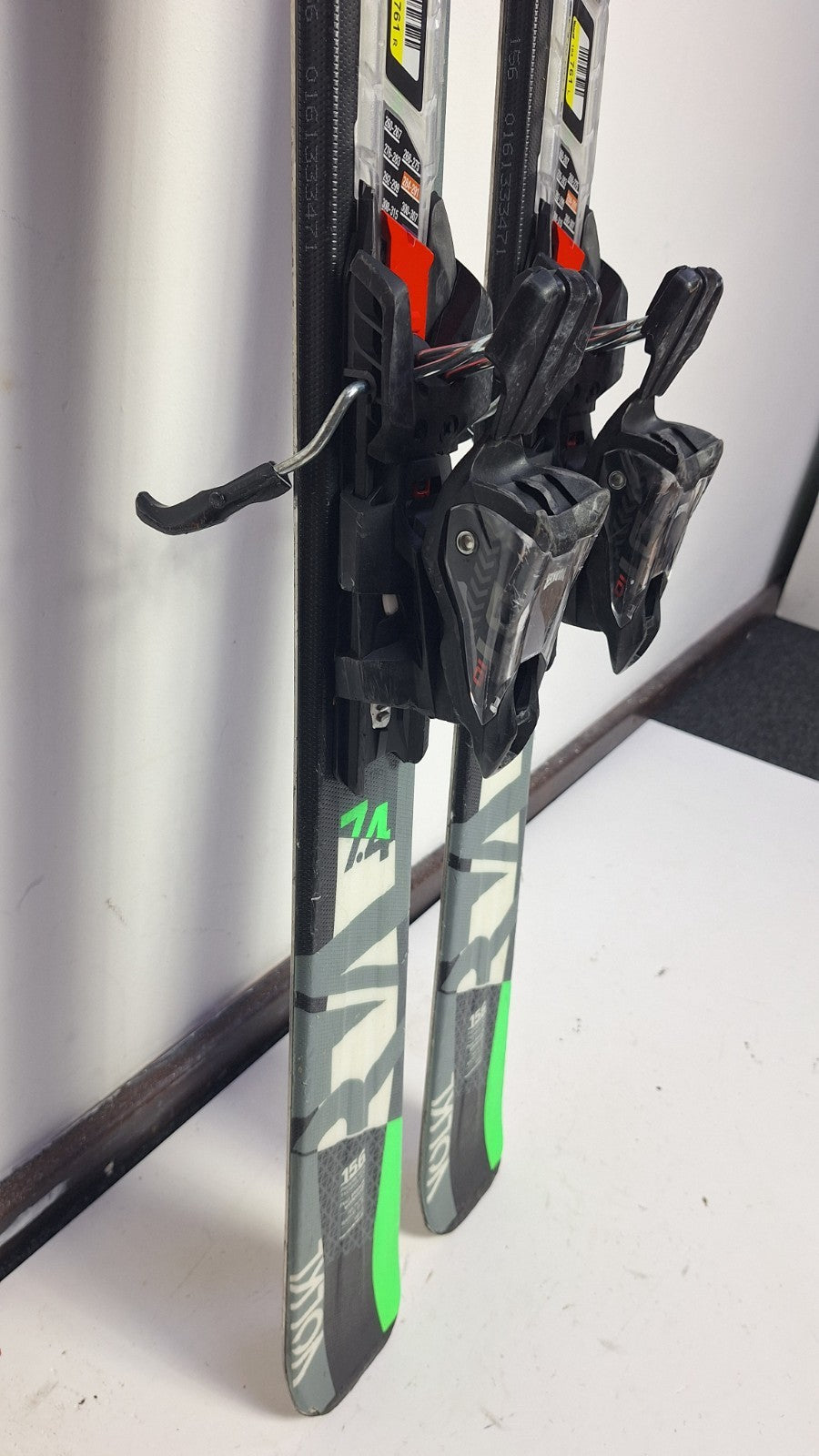 Volkl RTM 156 cm Ski + Marker 10 Bindings Fun Snow Winter Sport Piste