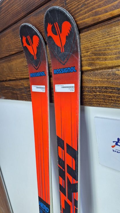 Rossignol Hero Athlete GS Pro 158 cm Ski + Look 10 Bindung Wintersport