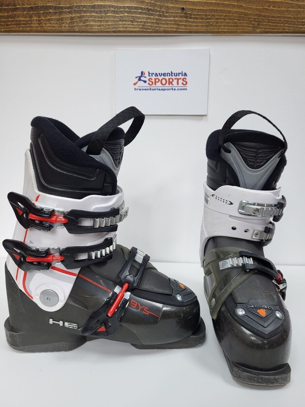HEAD B.Y.S Ski Boots ( EU 38 1/3; UK 5; Mondo 245) Winter Sports Outdoor Fun