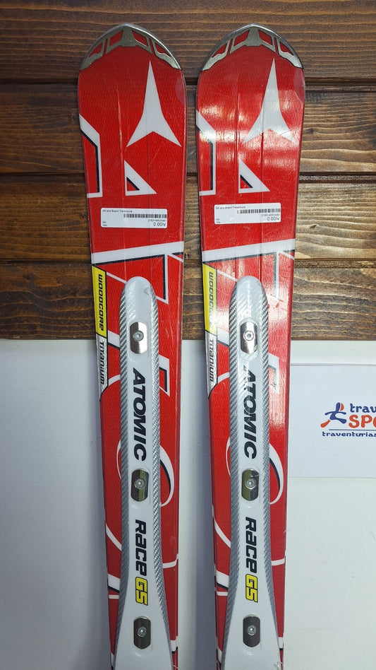 Atomic Race GS 164 cm Ski + Atomic 12 Bindings  Winter Sport Fun