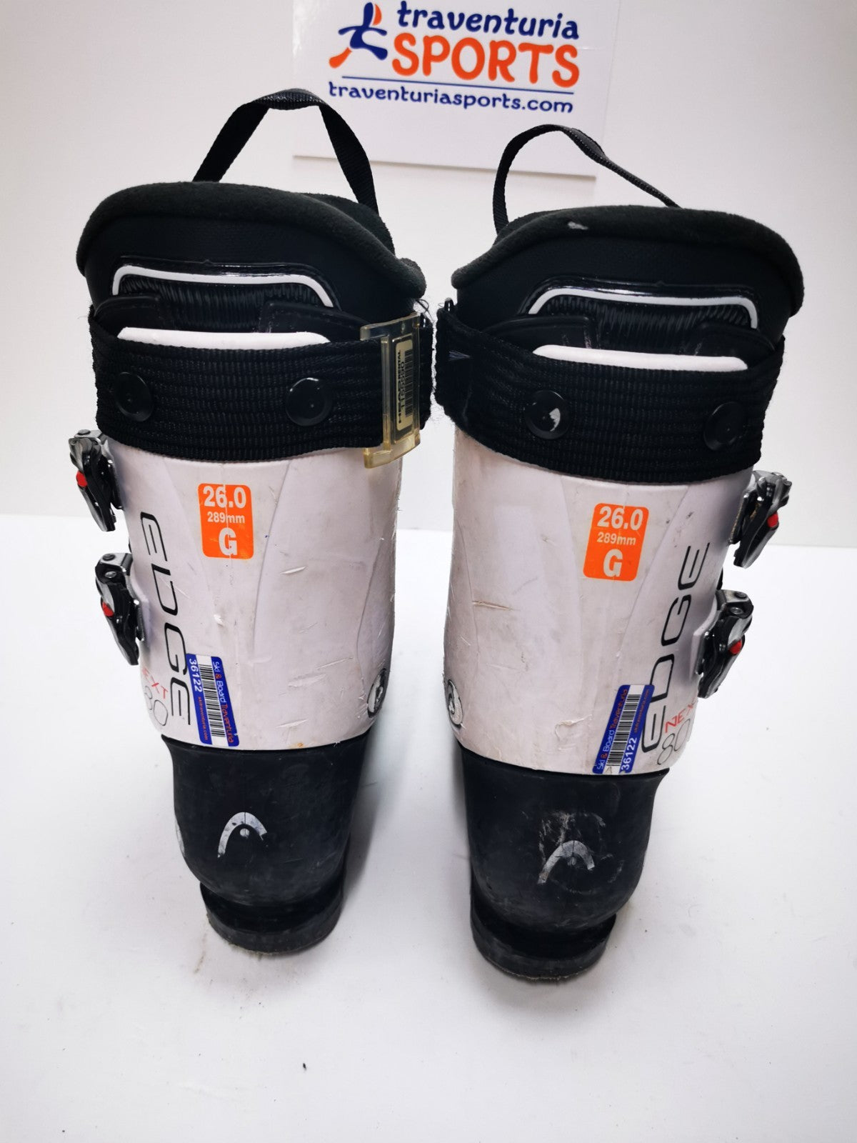 HEAD Next Edge 80 Ski Boots (EU 40 1/2; UK 7 ; Mondo 260) Sport Fun Winter Snow