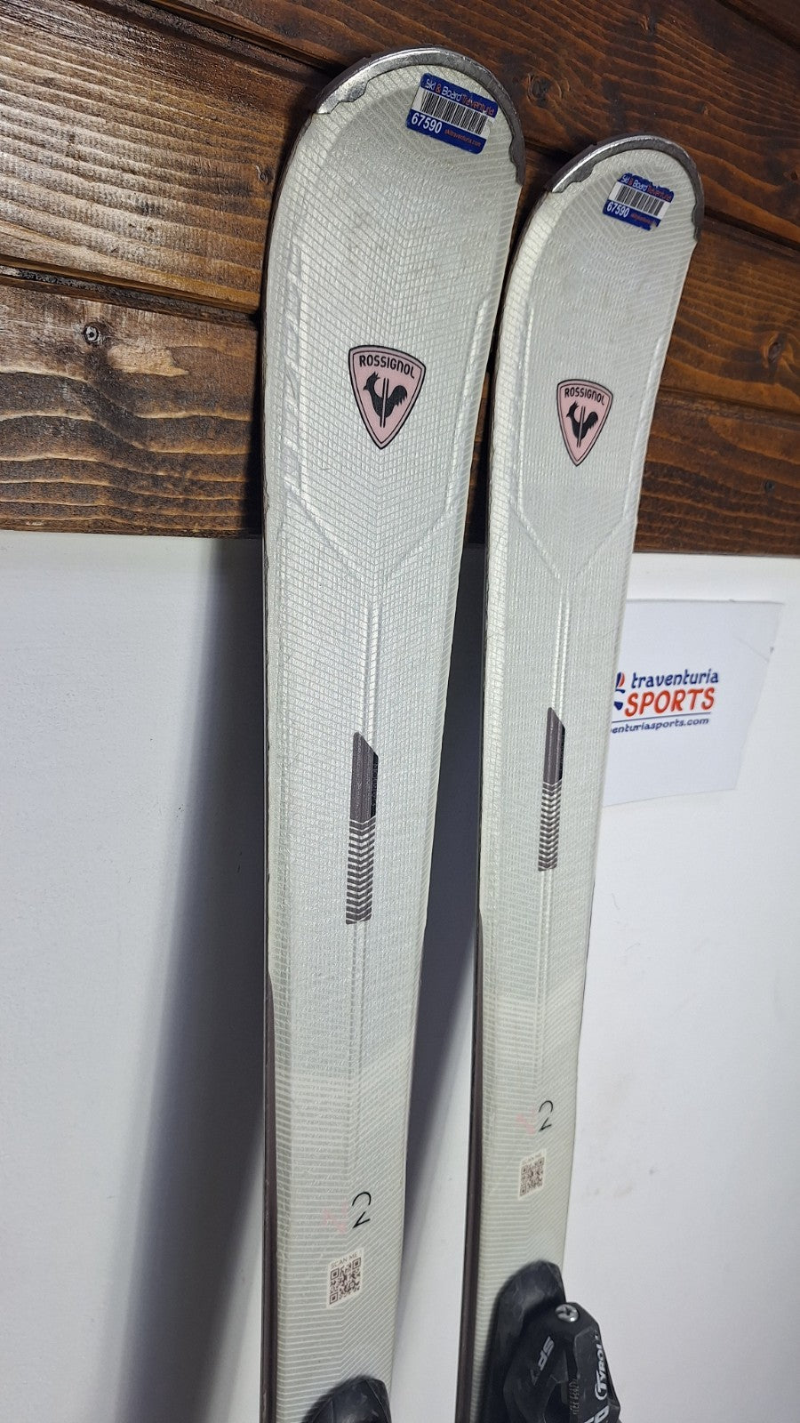 Rossignol Nova 2 152 cm Ski + Elan ESP 7.5  Bindings Winter Fun Snow Sports