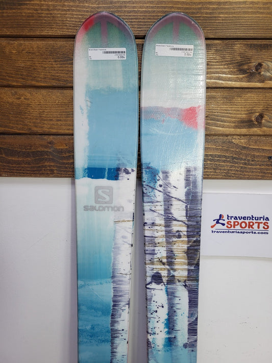 Salomon QST Lumen 95 162 cm Ski + Salomon 10 Bindungen Wintersport-Abenteuer