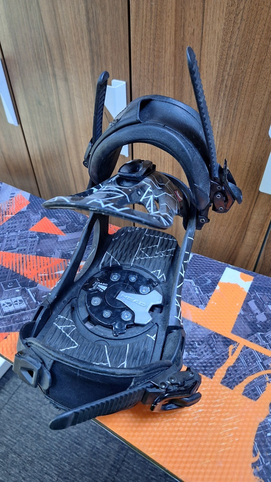 Snowboard Elan Rs Rocker 125 cm + Attacchi HEAD Rental S Sport Divertimento Invernale