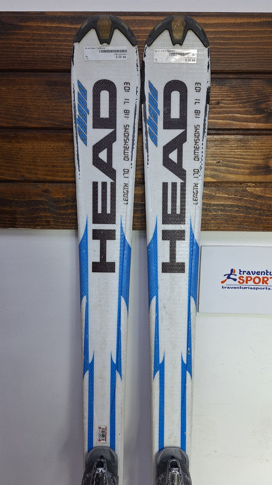 HEAD Shape One 170cm  Ski + Marker 9 Bindings Winter Sport Fun Snow