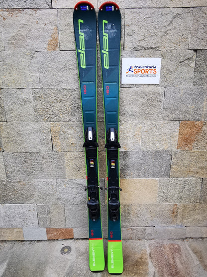 Elan Element 76 160cm  Ski + Elan ESP 10 Bindings Adventure Winter Sport