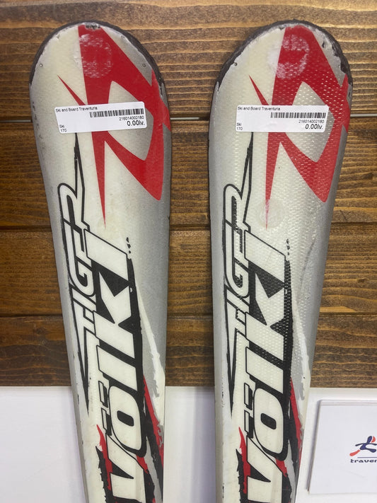 Völkl Tiger 170 cm Ski + Marker 10 Bindungen Wintersport Schneespaß