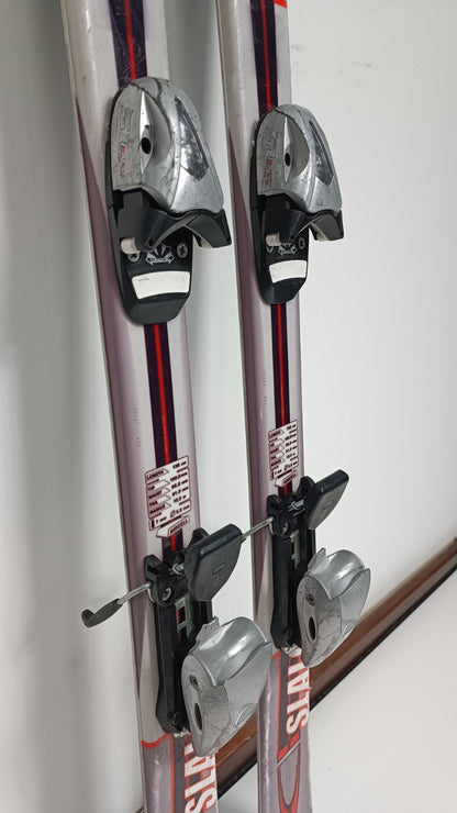 Pale Slalom 130 cm Ski + Tyrolia 4.5 Bindungen Winterspaß Schnee