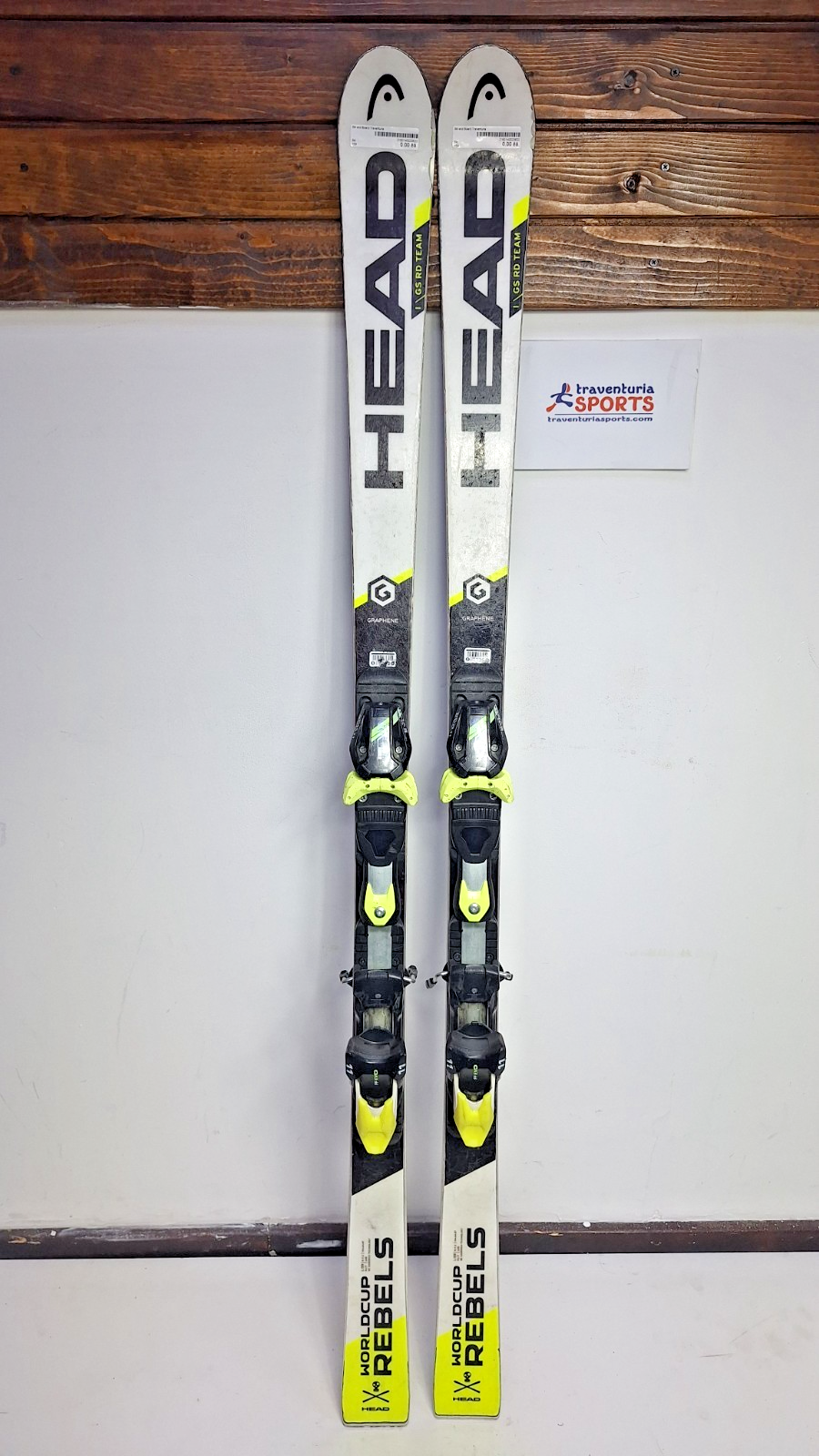 HEAD WC Rebels i.GS RD Team 159 cm Ski + HEAD FF Evo 11 Bindungen Wintersport