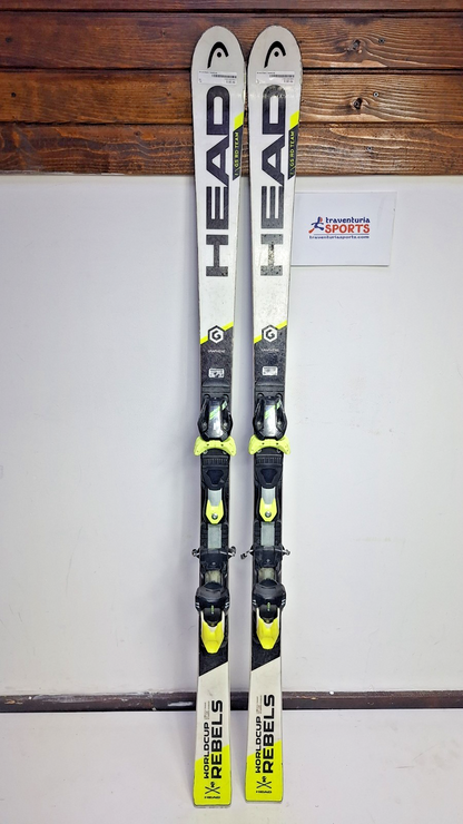 HEAD WC Rebels i.GS RD Team 159 cm Ski + HEAD FF Evo 11 Bindungen Wintersport