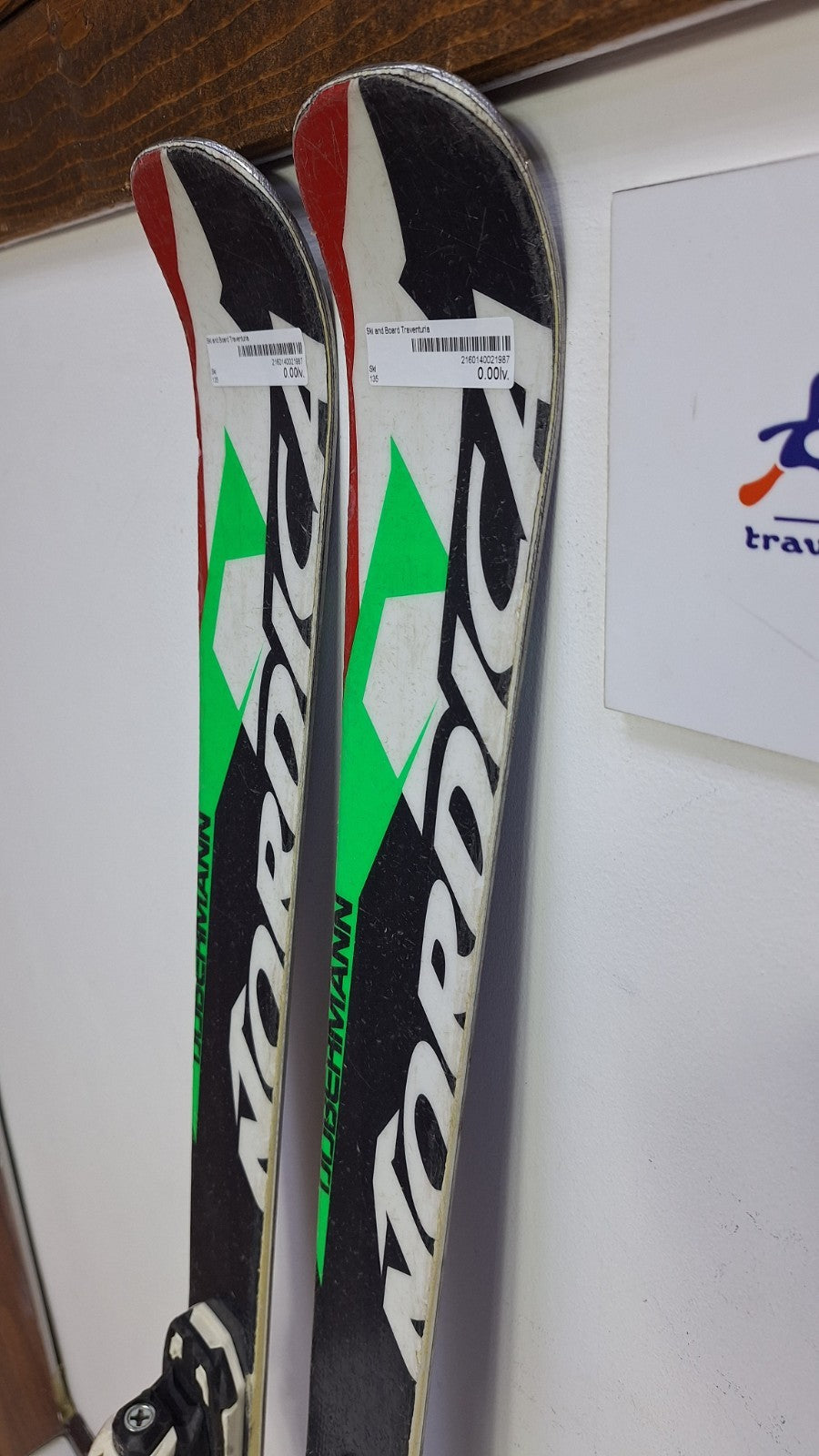 Nordica Dobermann GS WC JR 135 cm Ski + Marker 10 Bindungen Fun Winter Sport