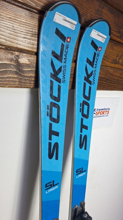 Stockli Laser SL World Cup 155cm Ski + Salomon 11 Bindings Winter Sport