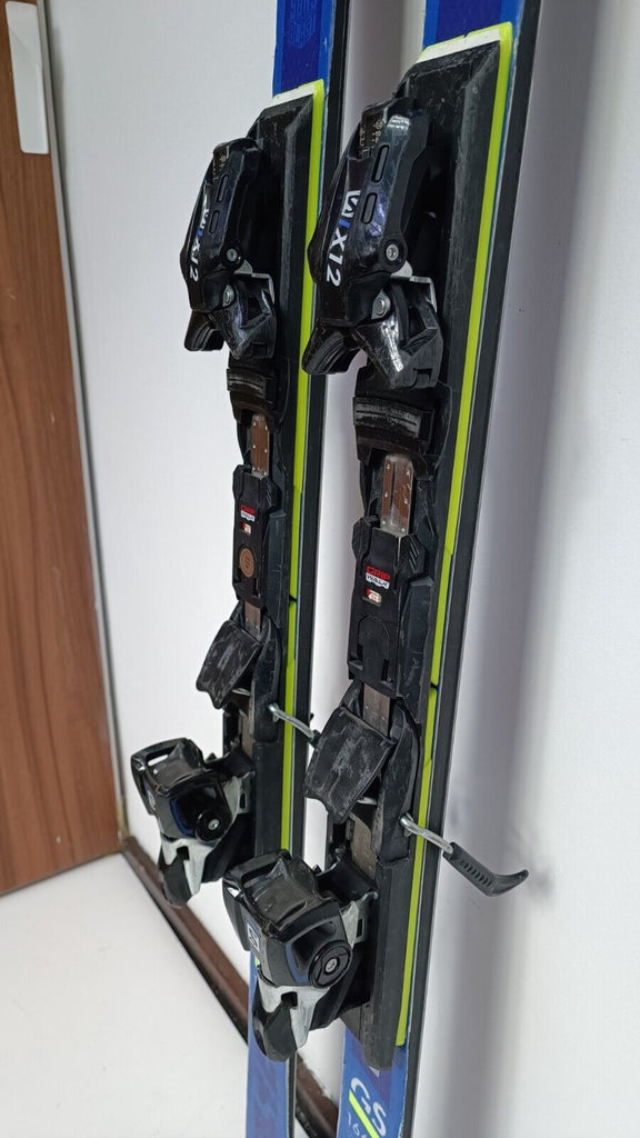 salomon fis skis Salomon Race FIS GS 166cm Ski + Salomon 12 Bindings Winter Adventure W – Traventuria Sports