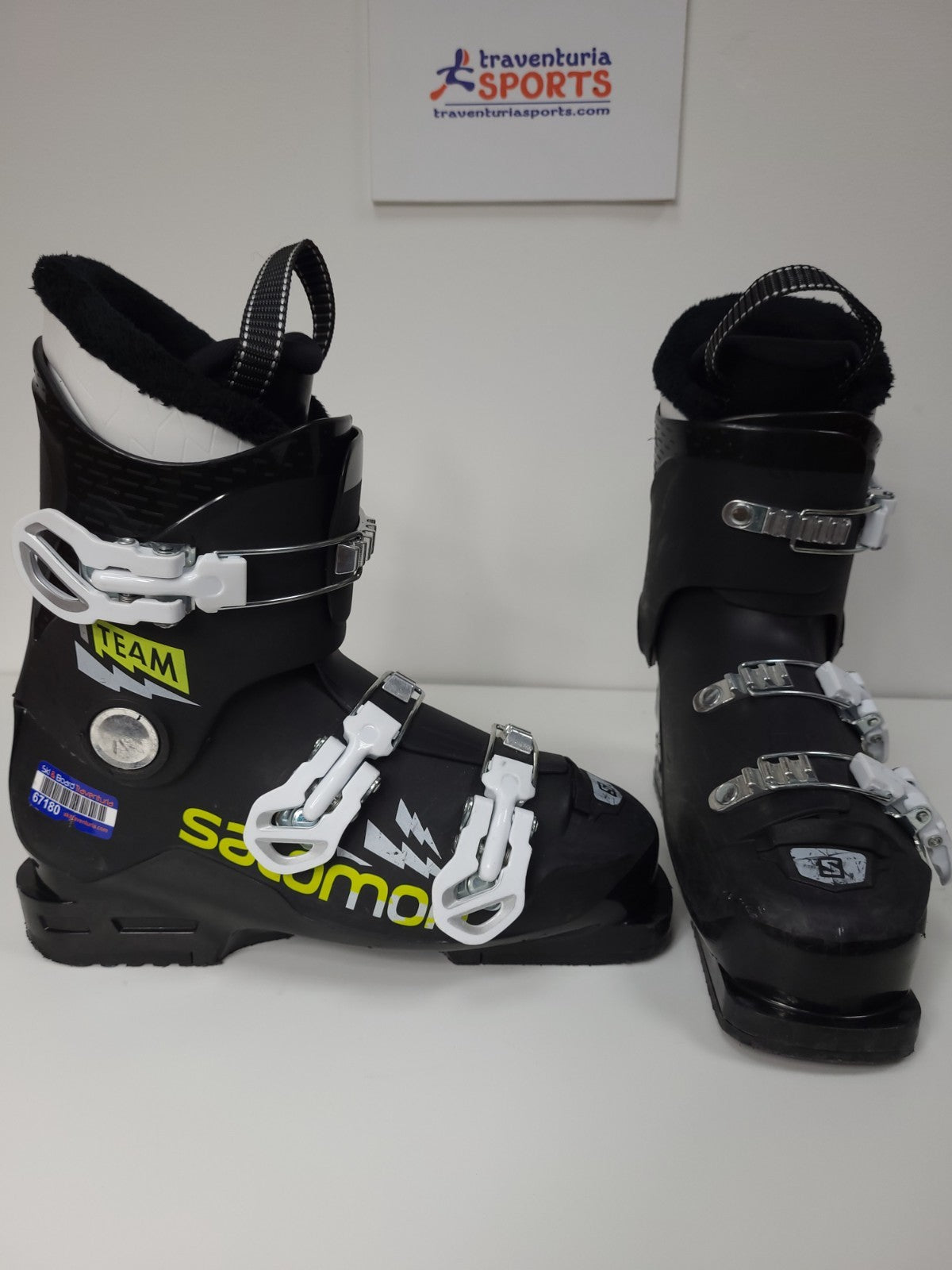 Salomon Team T3 Ski Boots (EU 38 1/3; UK 5; Mondo 245) Sport Winter Snow Fun