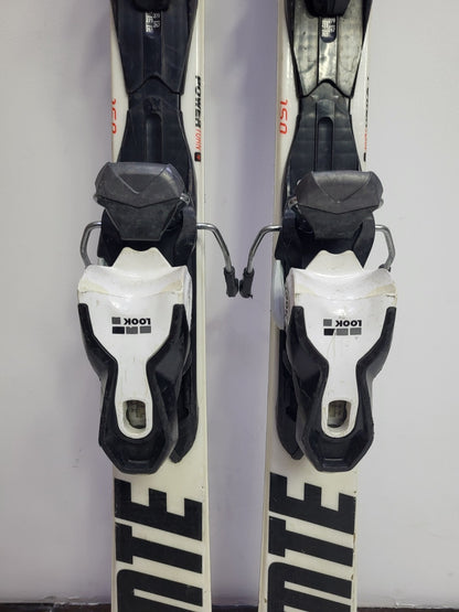 Rossignol Hero J Multievent 150 cm Ski + Look 7 Bindungen Winterspaß Schnee