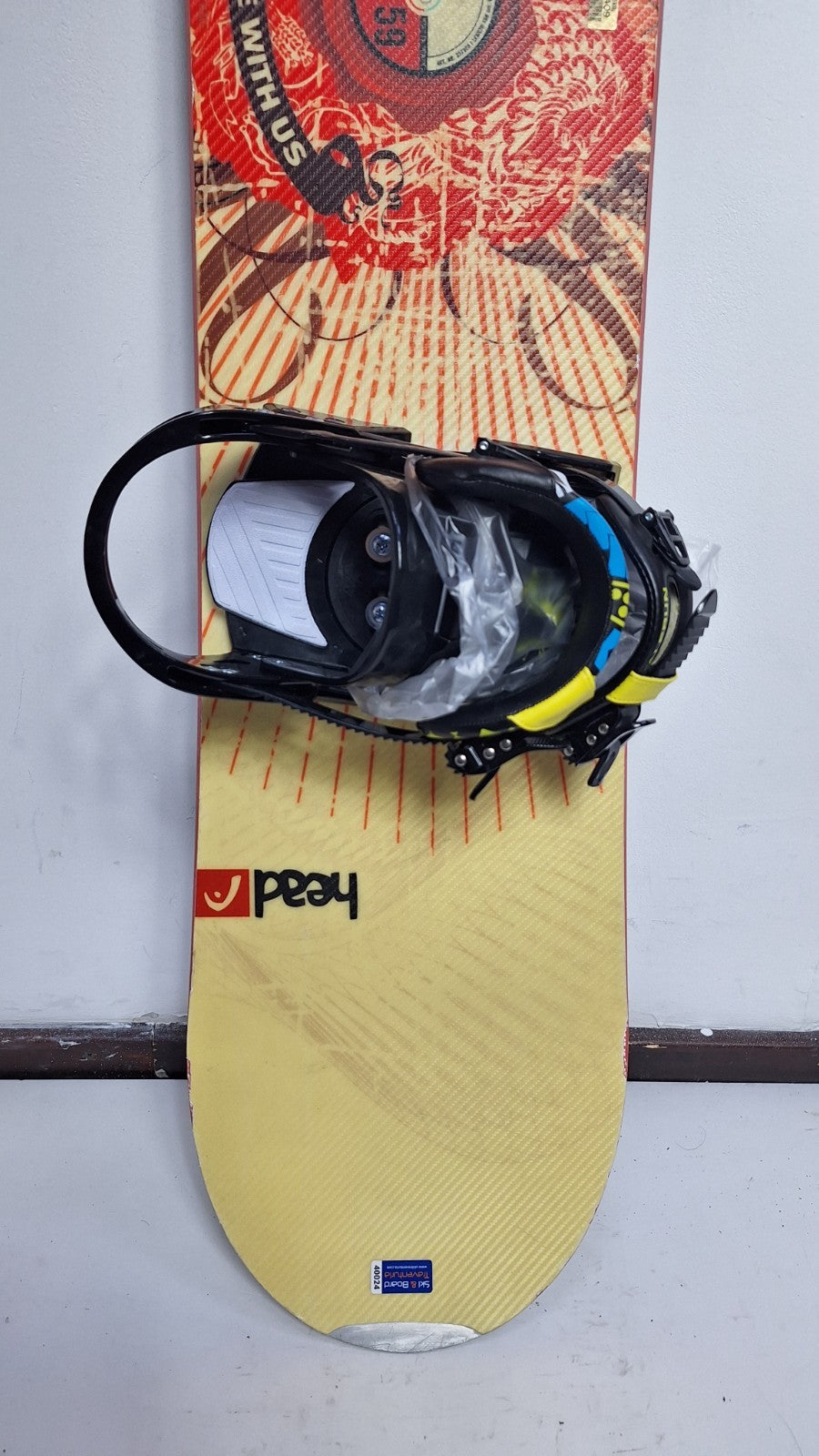 Snowboard HEAD Rocka 4D 159 cm + fixations Talerun L neuves Hiver Sport Plaisir