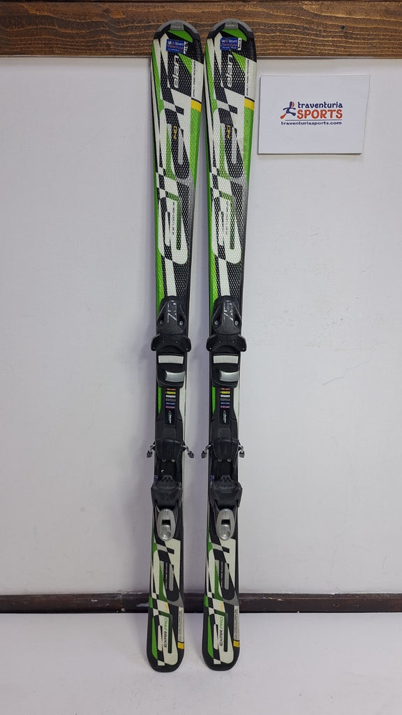 Sci Elan Exar Pro 140 cm + attacchi Elan ESP 7.5 Sport Neve Inverno Divertimento Avventura
