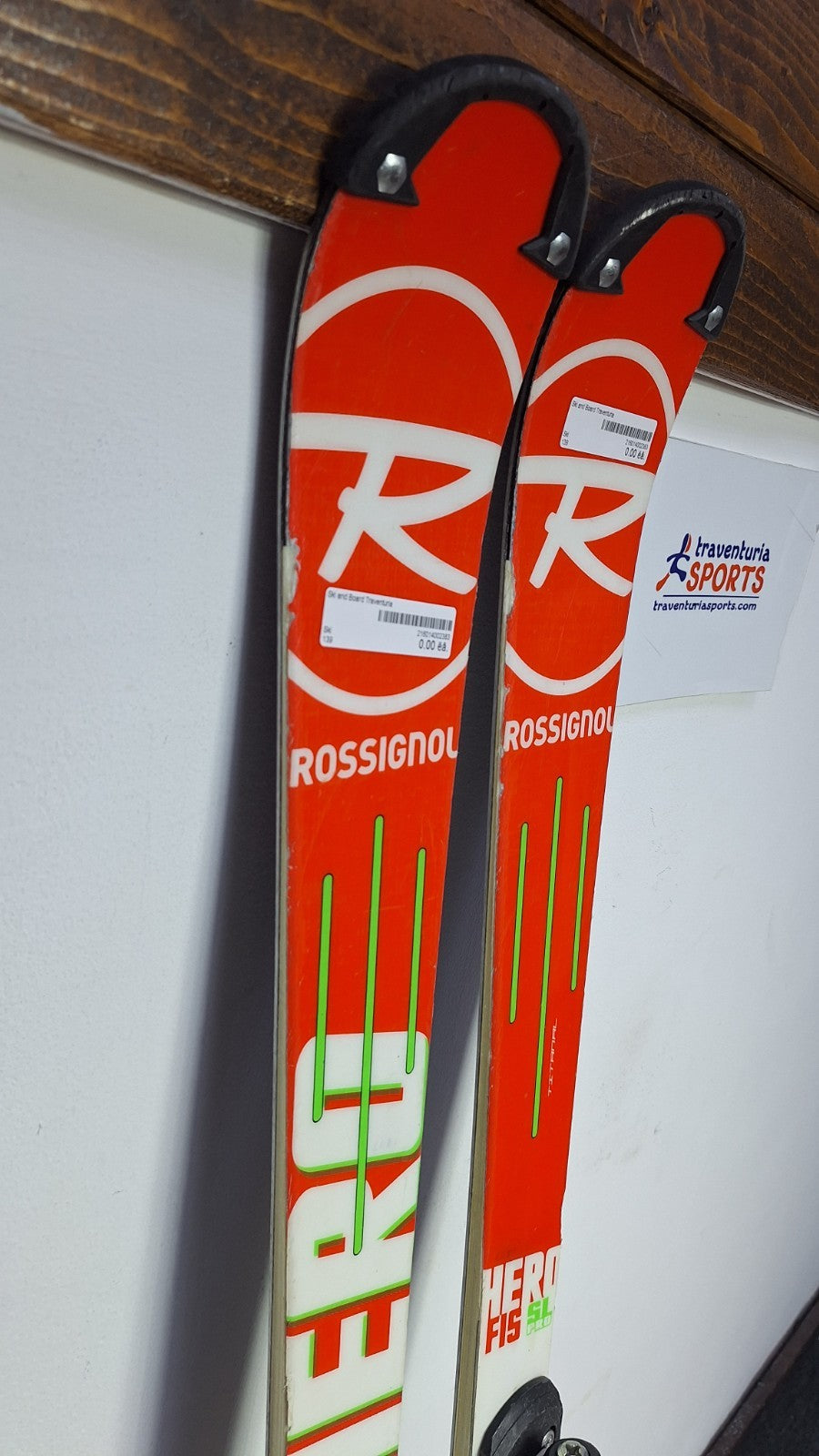 Rossignol Hero FIS SL Pro 139 cm Ski + Look NX 10 Bindings Winter Sport Snow
