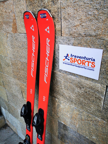 Fischer RC One X 150cm  Ski + Fischer RS 9 Bindings Adventure Winter Sport