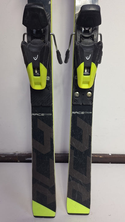 Fischer RC4 WC GS 165 cm Ski + HEAD Evo 9 Bindung Wintersport Schneespaß