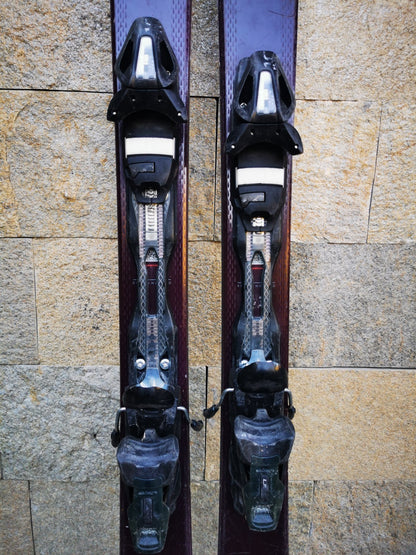 Salomon Myriad 85 161cm  Ski + Elan EL 10 Bindings Adventure Winter Sport