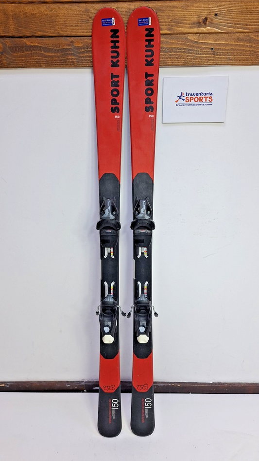 Sci Elan Formula Kuhn 150 + attacchi Elan EL 7.5 Sport Neve Inverno