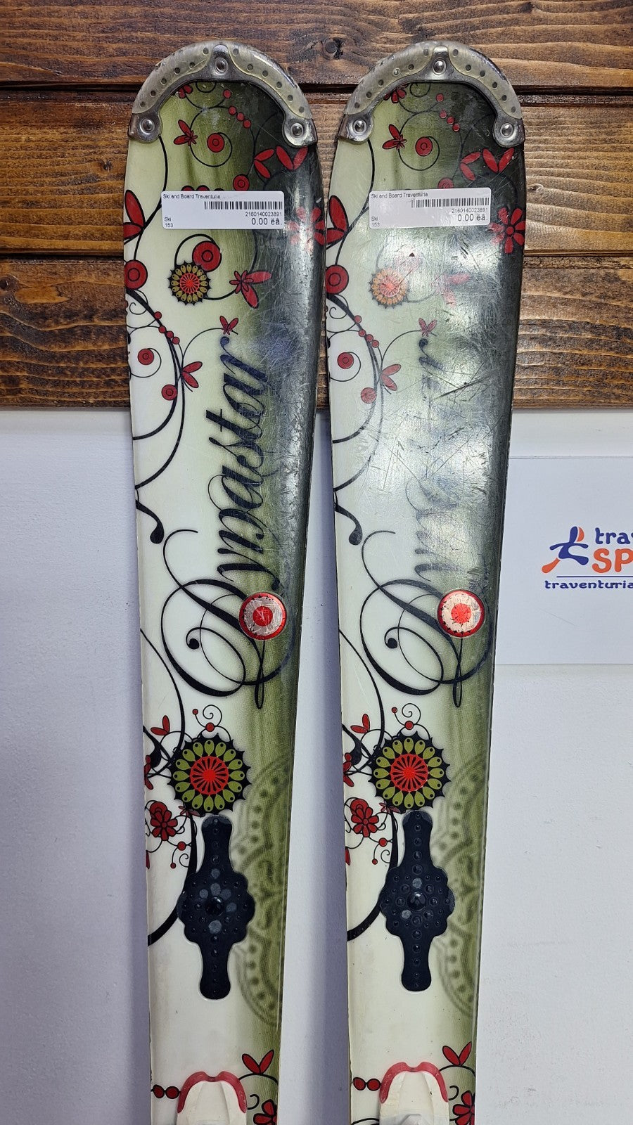 Dynastar Exclusive 153cm Ski + Rossignol 10 Bindings Fun Snow Winter Sport