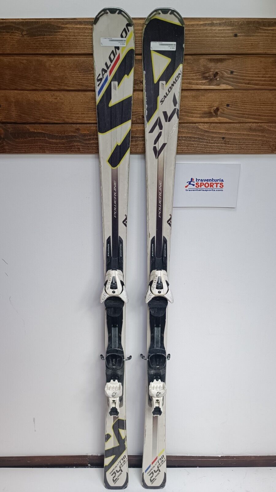Salomon 24 HRS 170 cm Ski + Salomon 12 Bindings Winter Sport Adventure