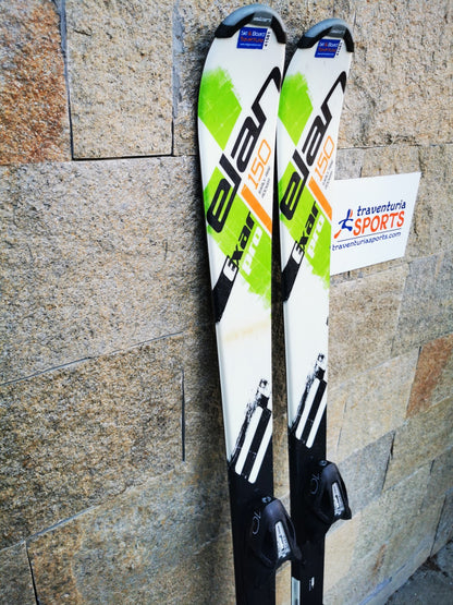 Elan Exar Pro 150cm  Ski + Elan  ESR 10 Bindings Adventure Winter Sport