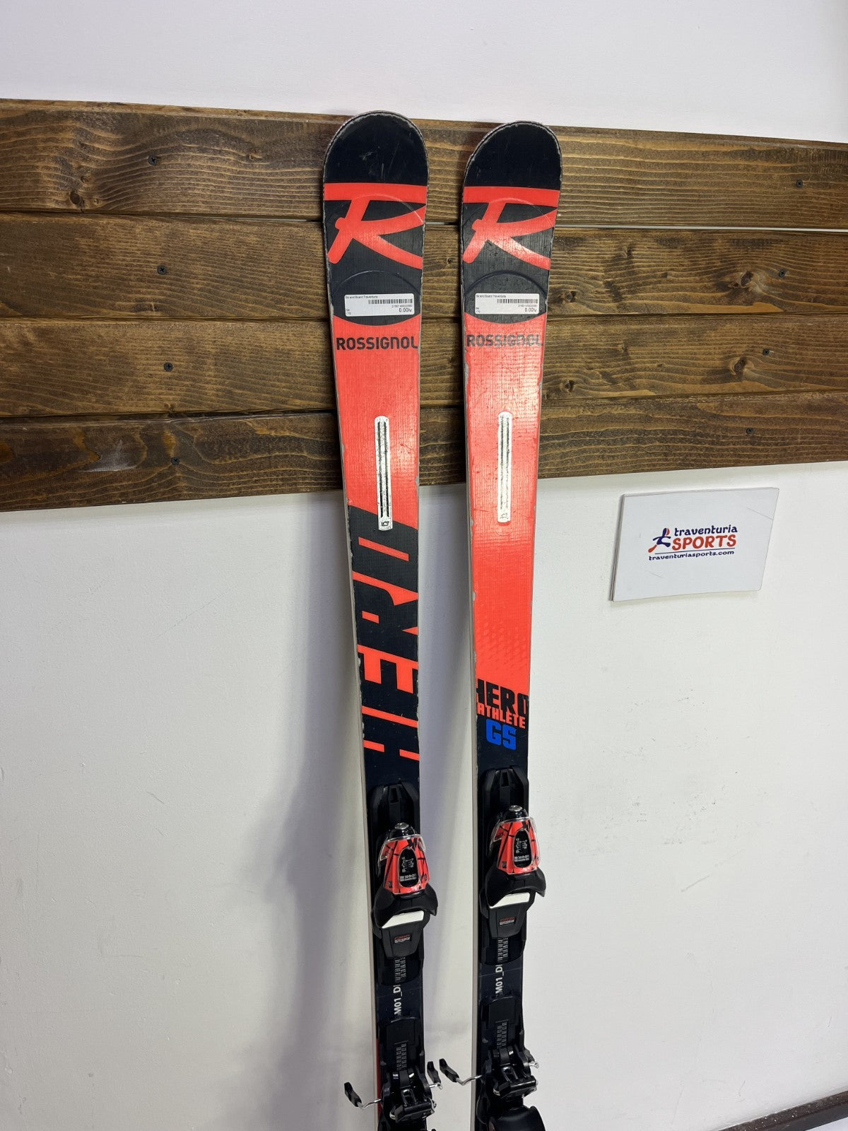 Sci Rossignol Hero Athlete GS 170 cm + Attacchi New Look 11 Divertimento sulla neve in inverno
