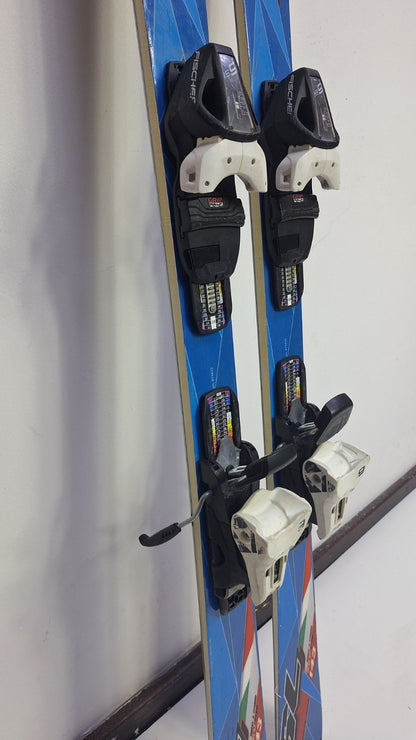 Nordica Dobermann WC SL 143 cm Ski + Fischer RS9 Bindings Sport Winter Fun
