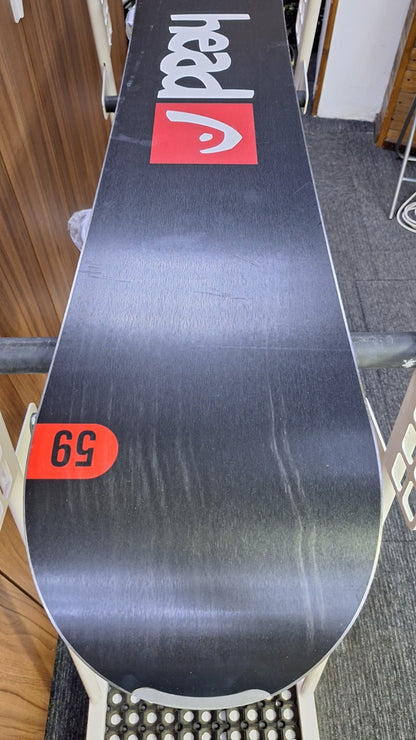 HEAD Rocka 4D 159 cm Snowboard + Brand New Talerun L Bindings Winter Sport Fun